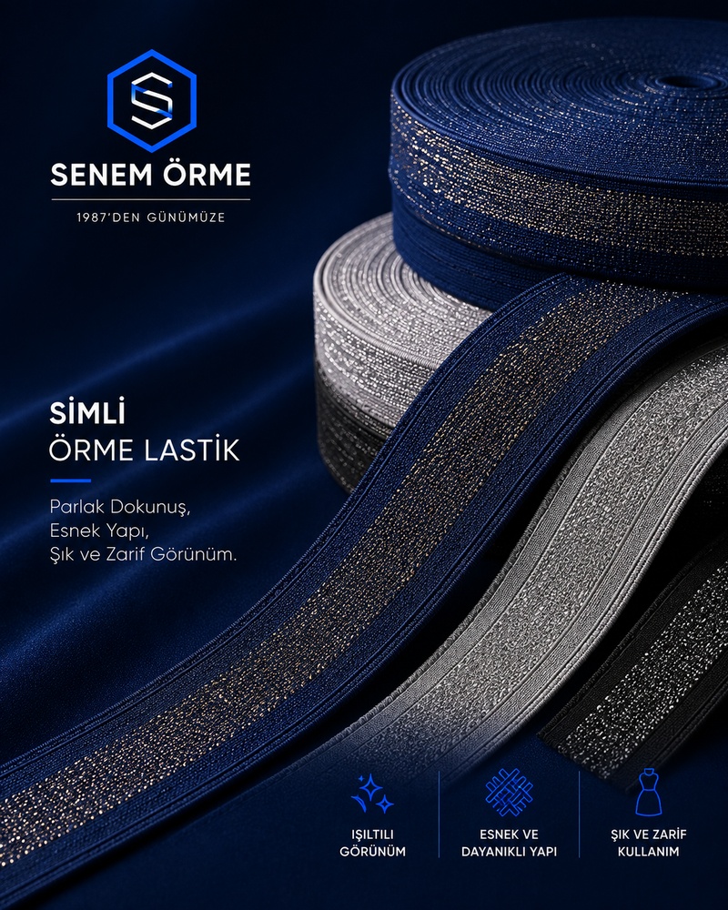 Simli Örme Lastik